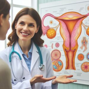 کیست تخمدان و لک صورت