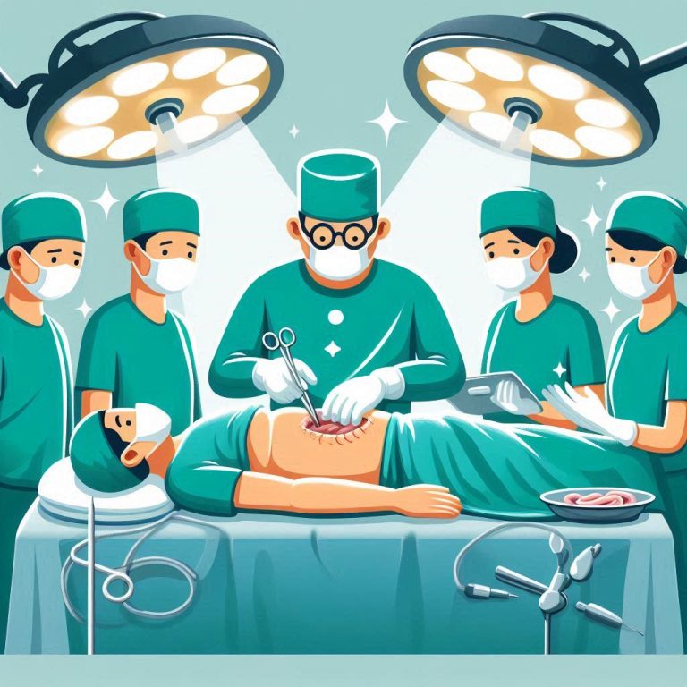 جراحی باز شکم(Open abdominal surgery)