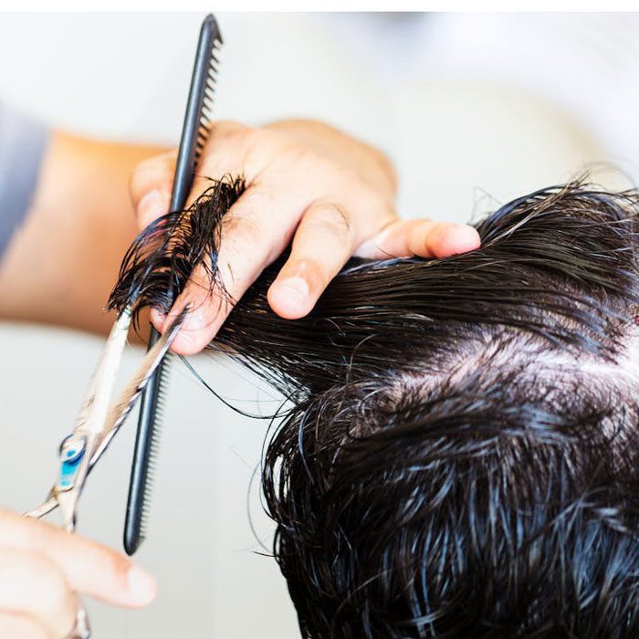 اصلاح مو بصورت غیر اصولی = آسیب به موی سر