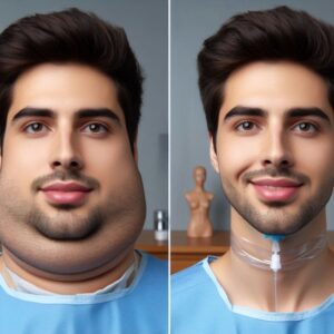 ساکشن برای غبغب به چه صورته؟