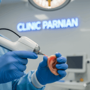 جراحی زیبایی گوش با لیزر در کلینیک پرنیان مشهد