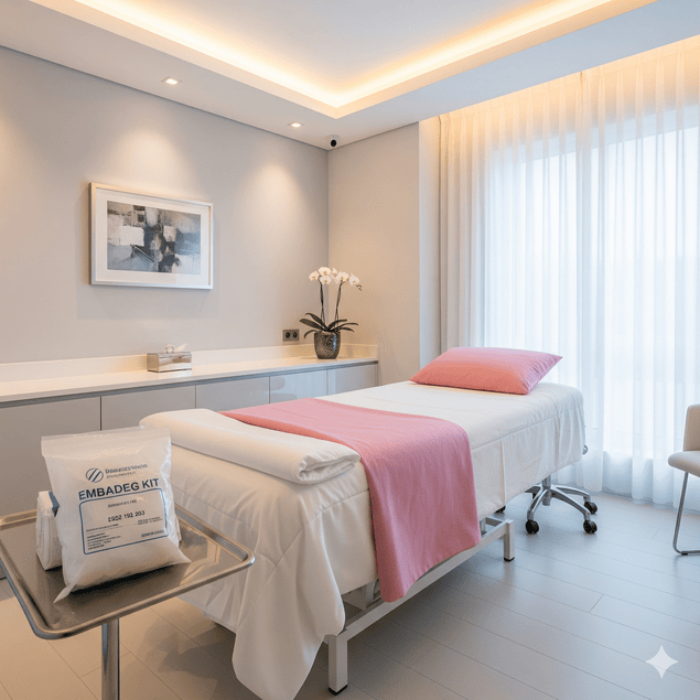 محیط استریل و آرام کلینیک پرنیان برای انجام خدمات امبدینگ.