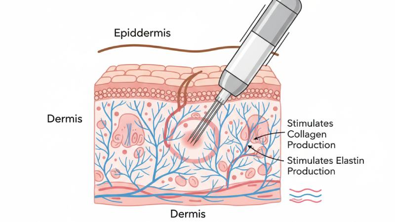 نحوه عملکرد میکرونیدلینگ برای تحریک کلاژن سازی پوست