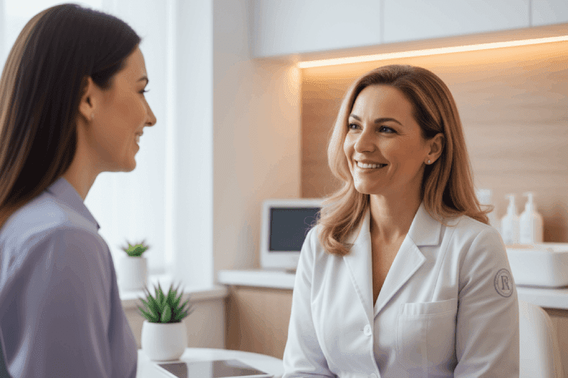 مشاوره رایگان تخصصی قبل از تعیین هزینه لیزر در کلینیک