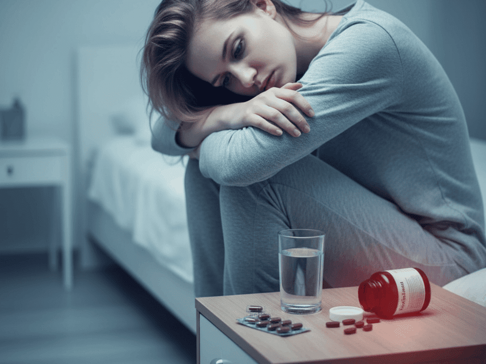 تصویر نمادین از خستگی و ضعف ناشی از کم‌خونی فقر آهن