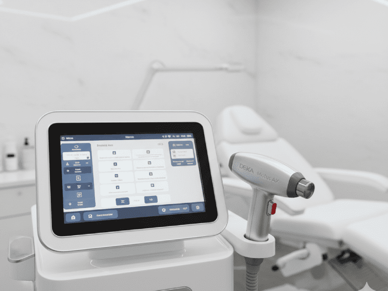 دستگاه لیزر پیشرفته کلینیک پرنیان مشهد برای پیشانی