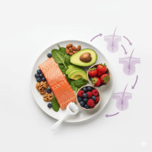 غذاهای مفید و مغذی برای تغذیه بعد از کاشت مو