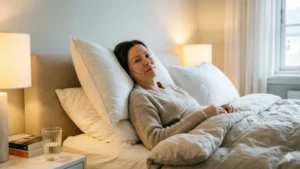 طرز خوابیدن صحیح و بالا نگه داشتن سر بعد از تزریق ژل برای جلوگیری از ورم صورت