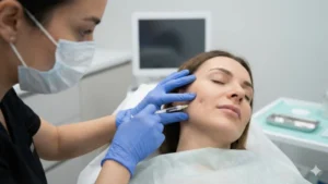 نحوه تزریق ژل صورت توسط پزشک متخصص با تکنیک‌های کاهش کبودی و خون‌مردگی