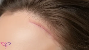 ریزش موی موقت در ناحیه شقیقه پس از لیفت تمپورال (شوک لاس)