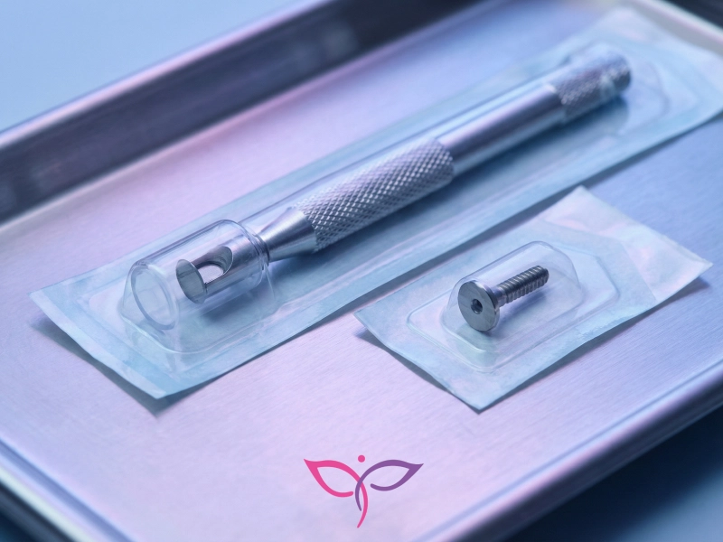 ابزار پانچ بیوپسی پزشکی برای کاشت میکرودرمال