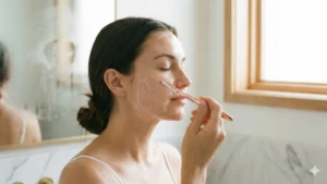 اصلاح صورت بعد از تزریق چربی تکنیک صحیح و ملایم شیو کردن صورت با تیغ 