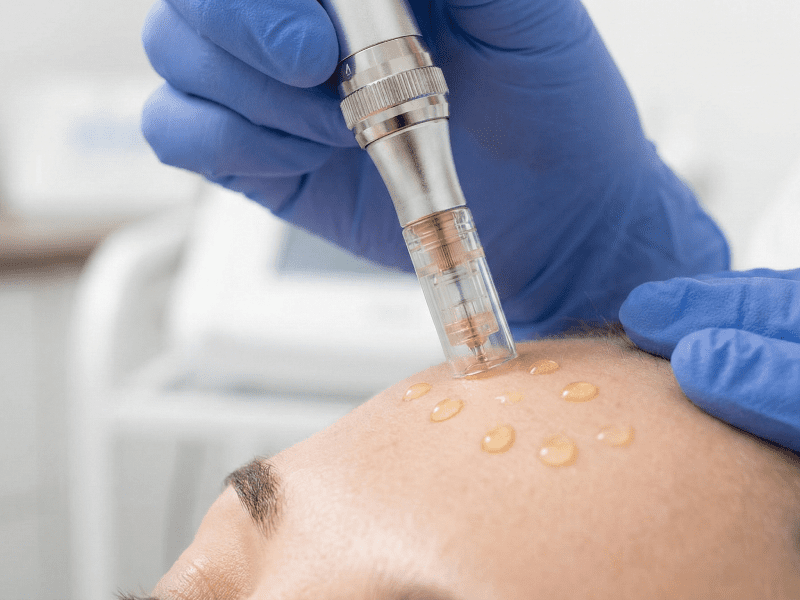 تفاوت دستگاه مزونیدلینگ و کوکتل‌های درمانی پوست