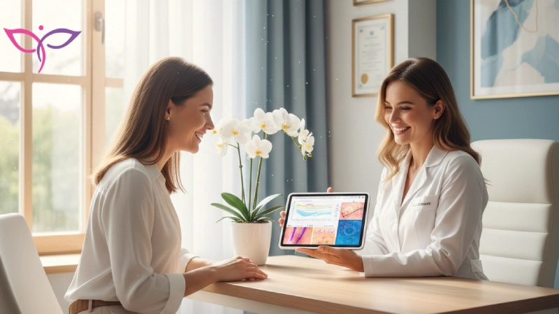 مشاوره تخصصی در بهترین مرکز لیزر جای بخیه زایمان طبیعی در مشهد برای رفع اسکار