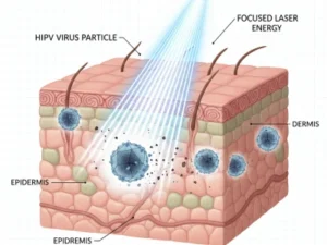 درمان زگیل تناسلی با لیزر