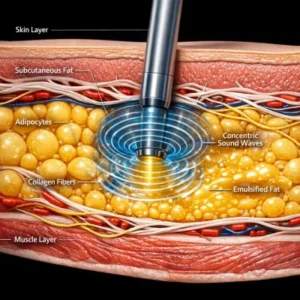 لیپولیز اولتراسونیک غبغب