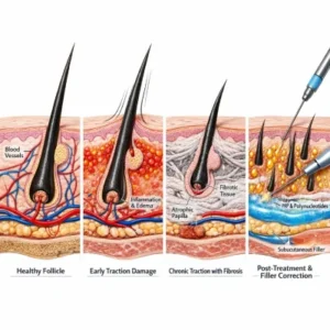 ریزش موی کششی