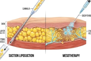 ساکشن غبغب یا مزوتراپی