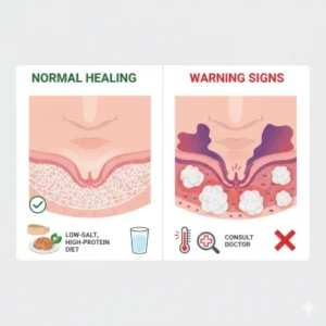 سفت شدن جای ساکشن غبغب