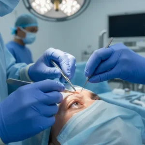 عمل چشم گربه ای و بلفاروپلاستی