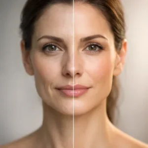 درمان لاغری صورت بعد از رژیم