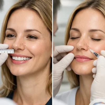 درمان لبخند لثه‌ای با بوتاکس