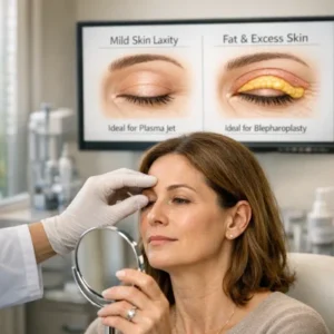 پلاسما جت پلک یا جراحی