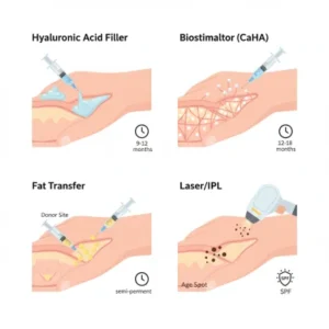 پیر شدن دست ها